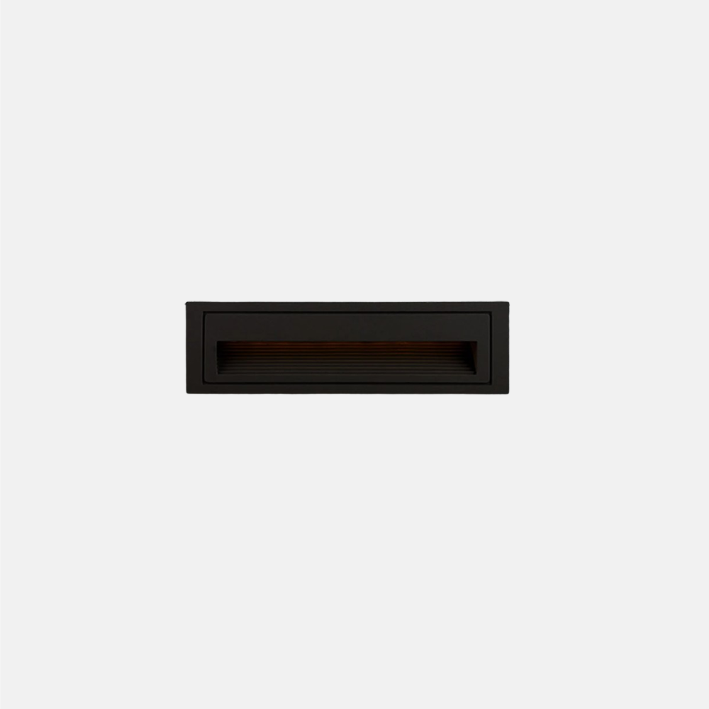 Modern Glass Square Black Outdoor Lamp Garden