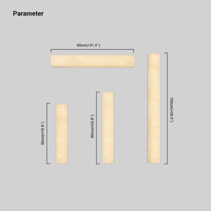 Minimalist Resin Rectangular White Outdoor Wall Lamp Garden