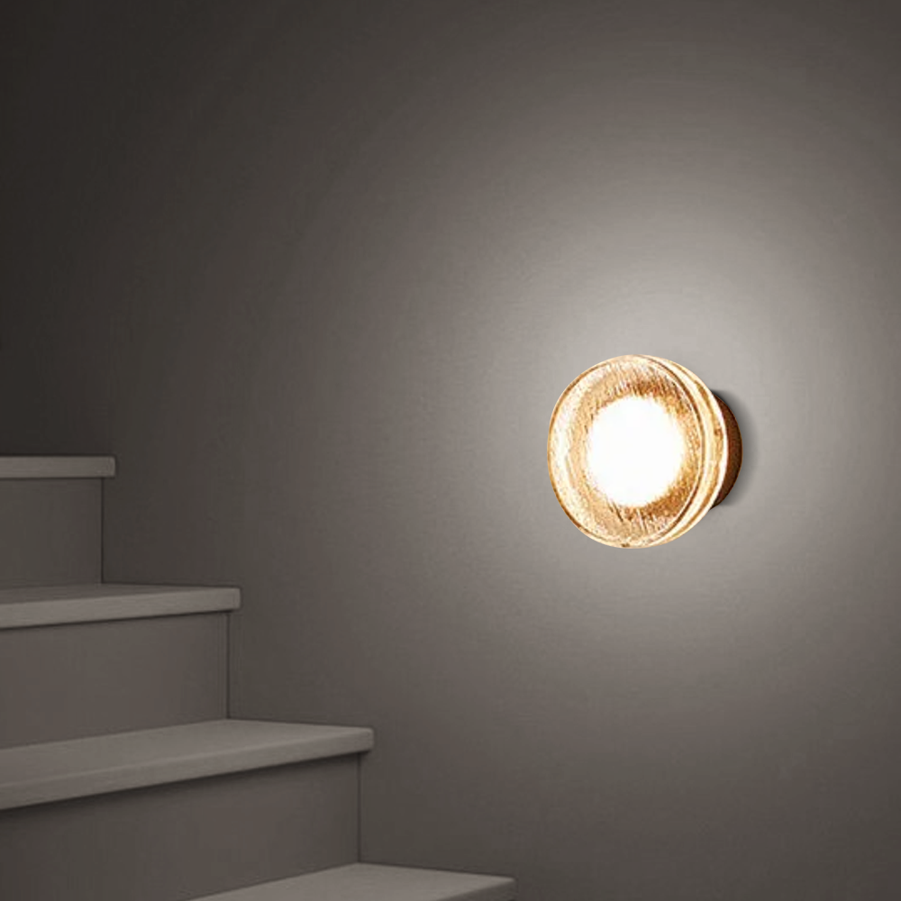 Modern Glass Metal Bubble Black Outdoor Wall Lamp Garden