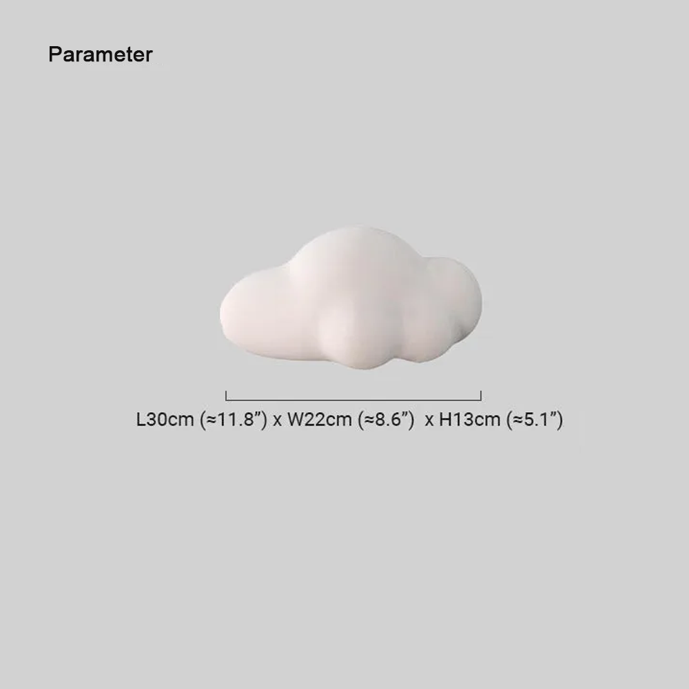 Decorative Acrylic Cloud White Outdoor Light Outdoor