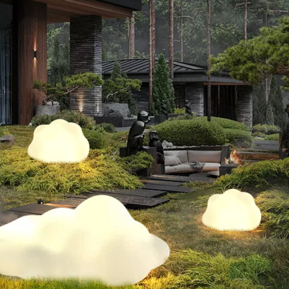 Decorative Acrylic Cloud White Outdoor Light Outdoor