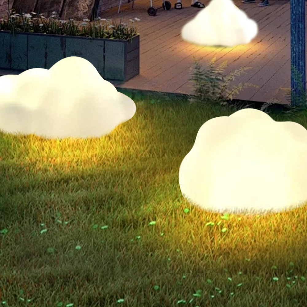 Decorative Acrylic Cloud White Outdoor Light Outdoor