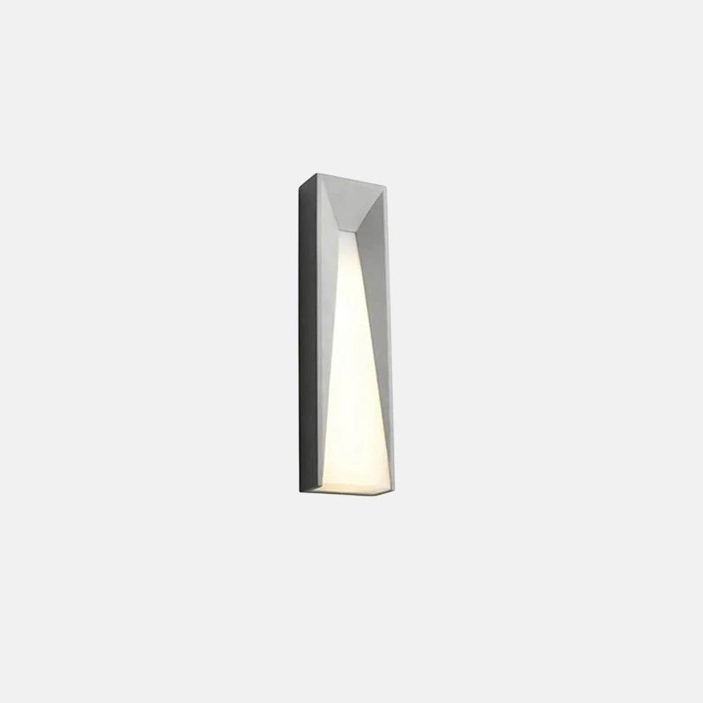 Industrial Metal Rectangular Passage Black/White Wall Lamp