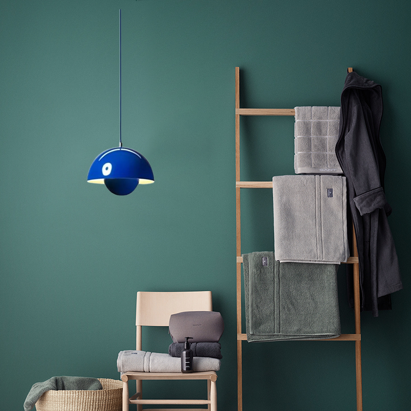 Morandi Colorful Metal Art Deco Pendant Light Metal Bedroom