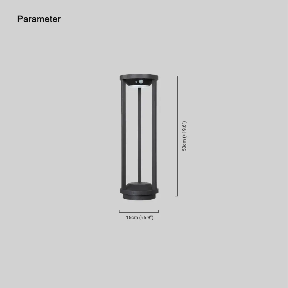 Modern Metal Linear Black Floor Lamp Hallway