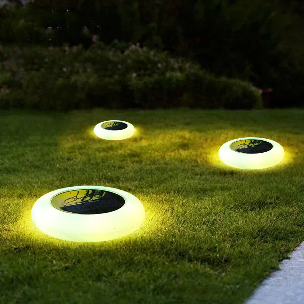 Modern Acrylic Round White Outdoor Lamp Outdoor