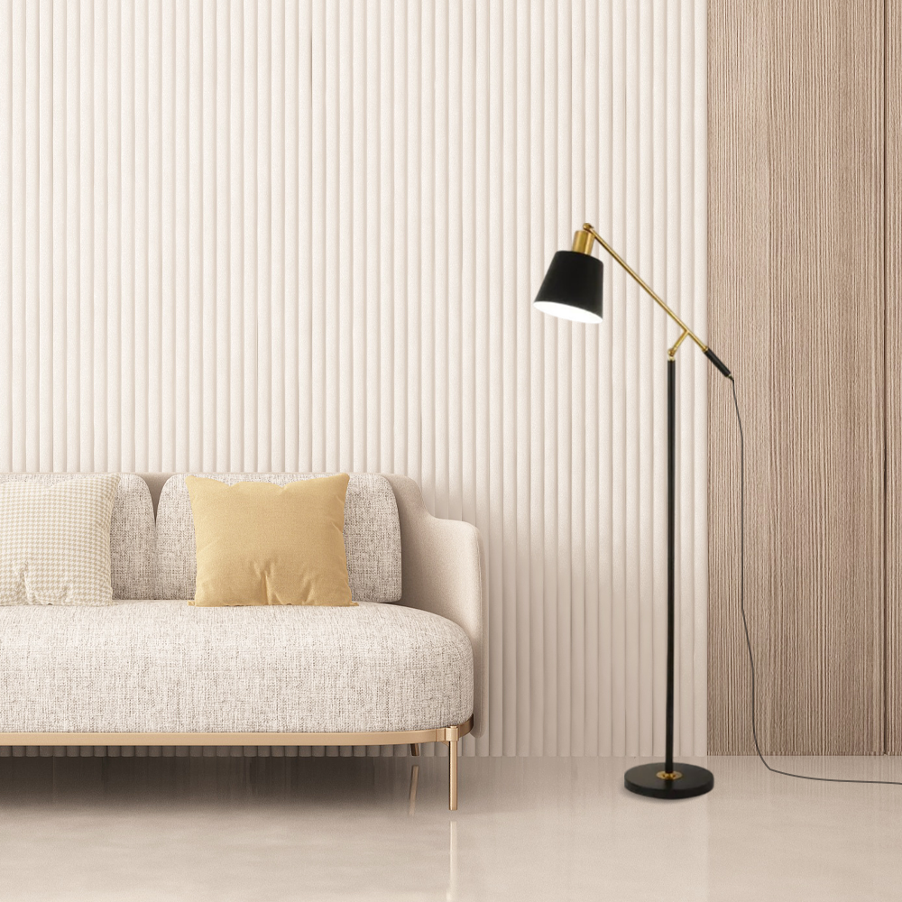 Modern Metal Conical Black Floor Lamp Bedroom