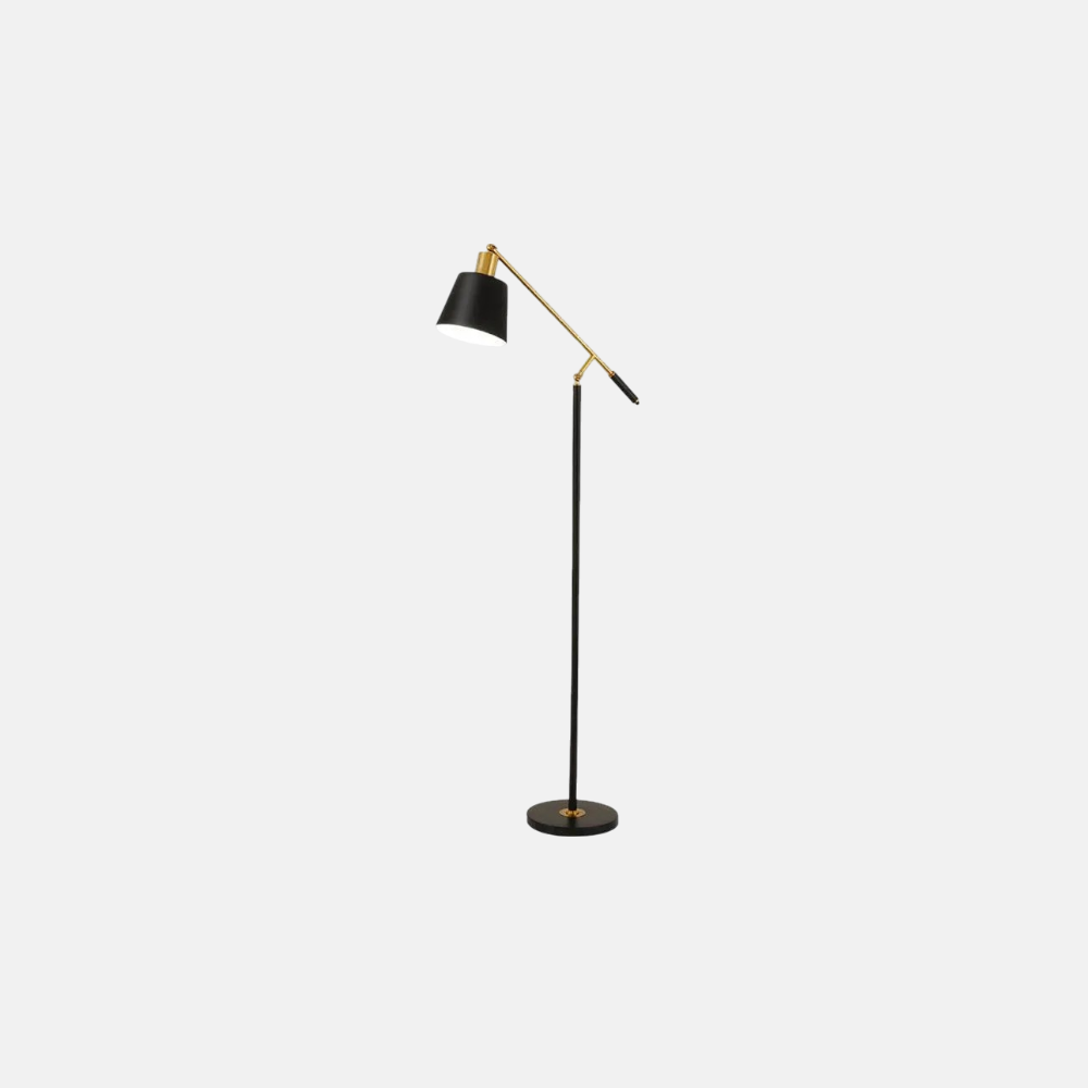 Modern Metal Conical Black Floor Lamp Bedroom