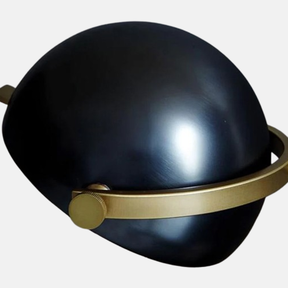 Modern Metal Bowled Silver Floor Lamp Bedroom