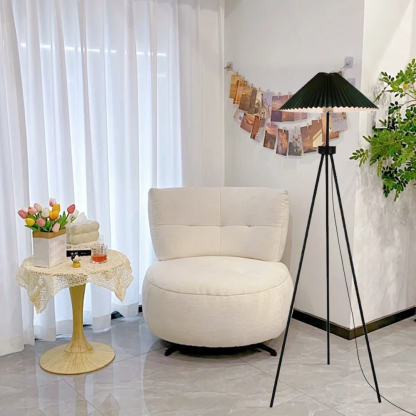 Modern Metal Hooded Green Floor Lamp Bedroom