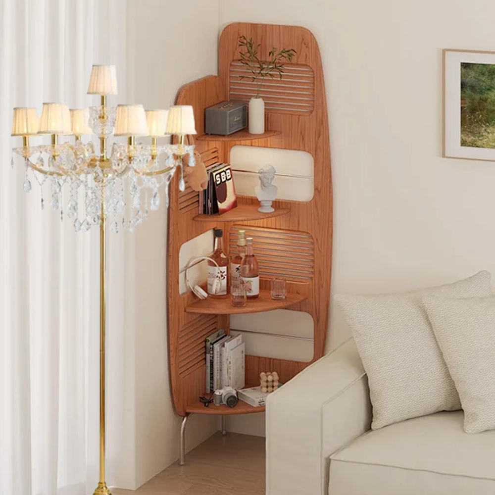 Nordic Crystal Floral Gold Floor Lamp Living Room