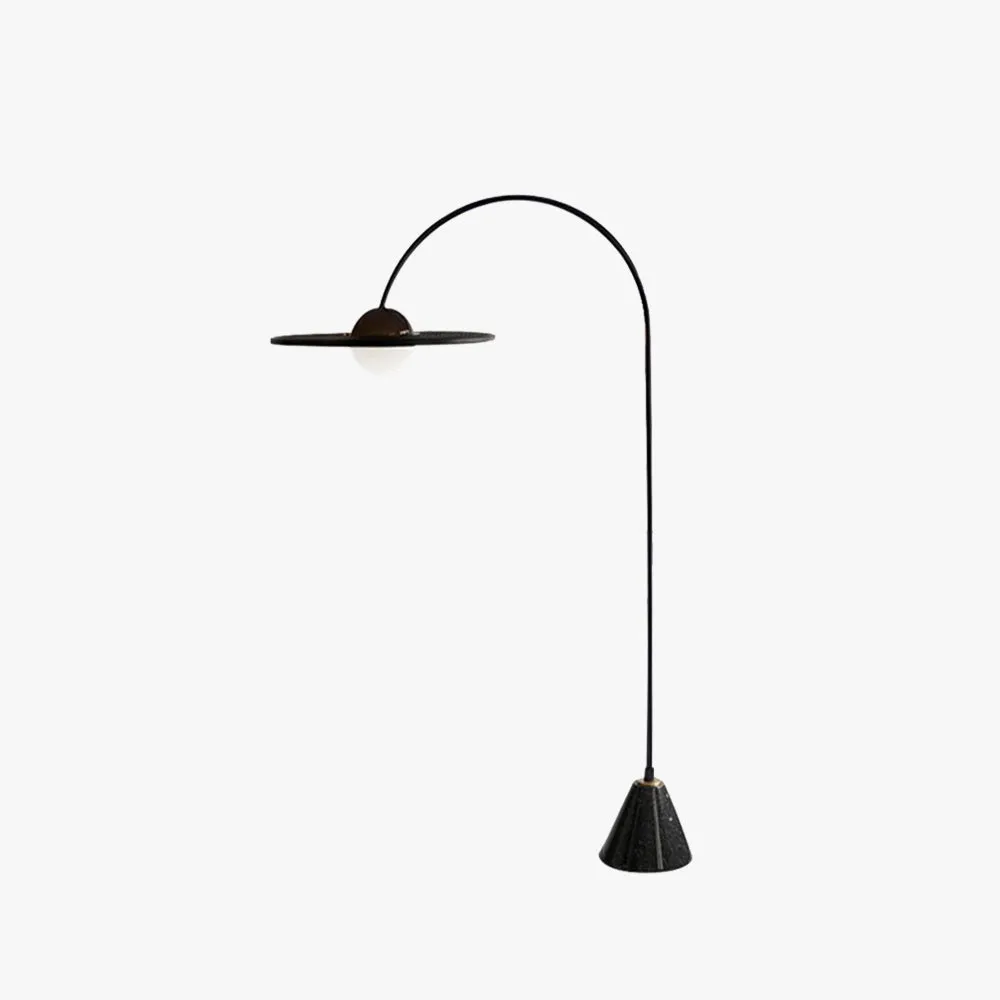 Nordic Metal Round Black Floor Lamp living Room