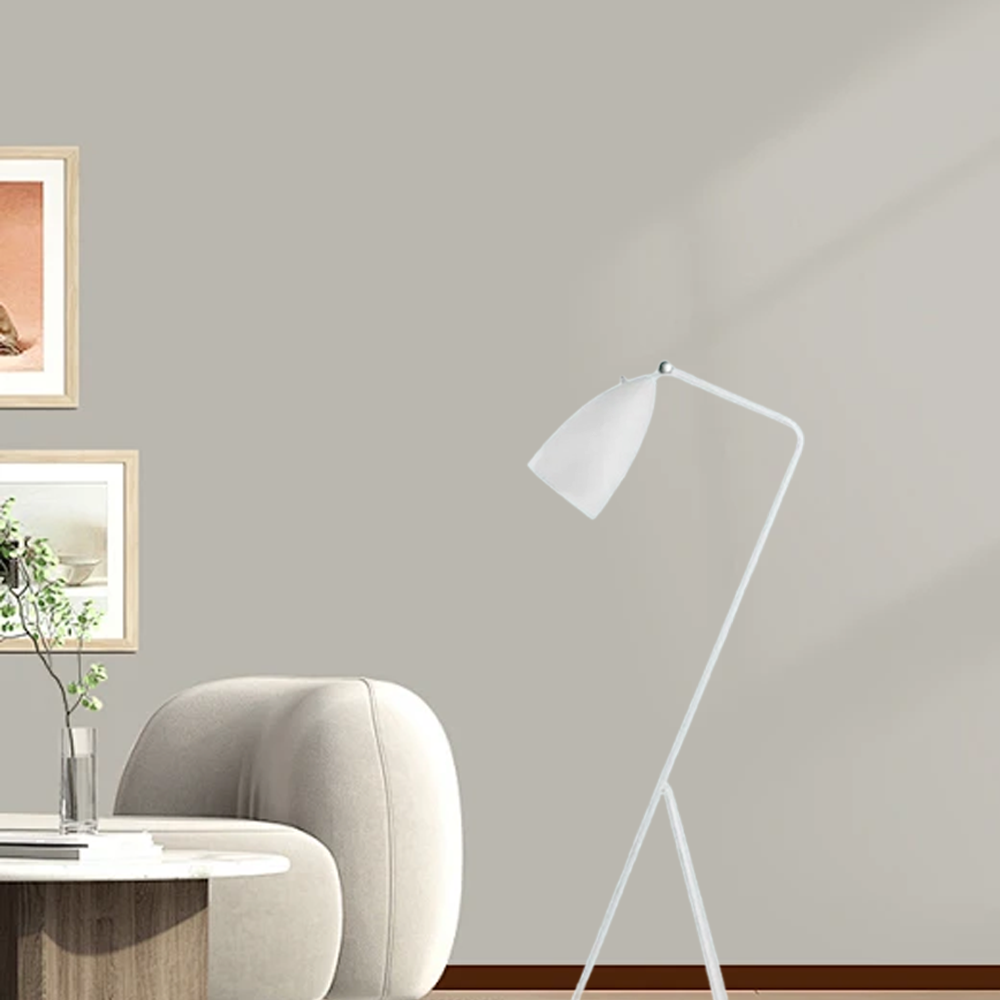 Modern Metal Linear Black Floor Lamp Living Room