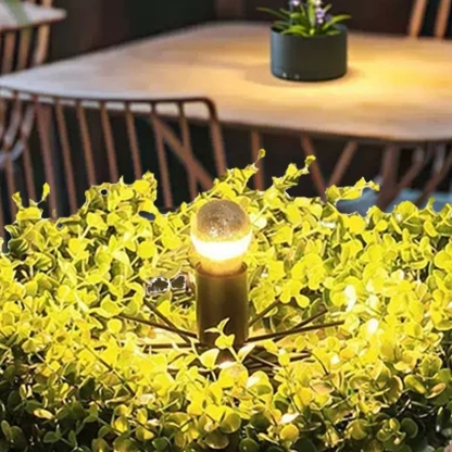 Farmhouse Round Ceiling Light Green Glass Riofu 