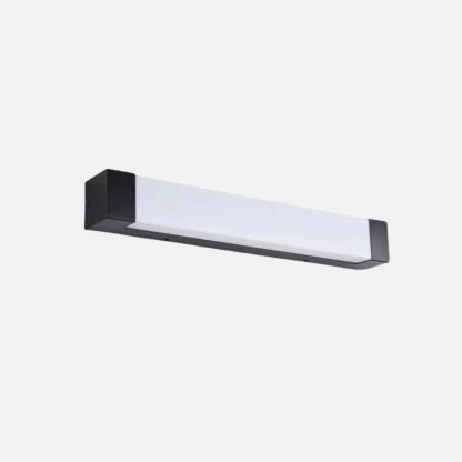 Modern Acrylic Rectangular Black Wall Lamp Terrace