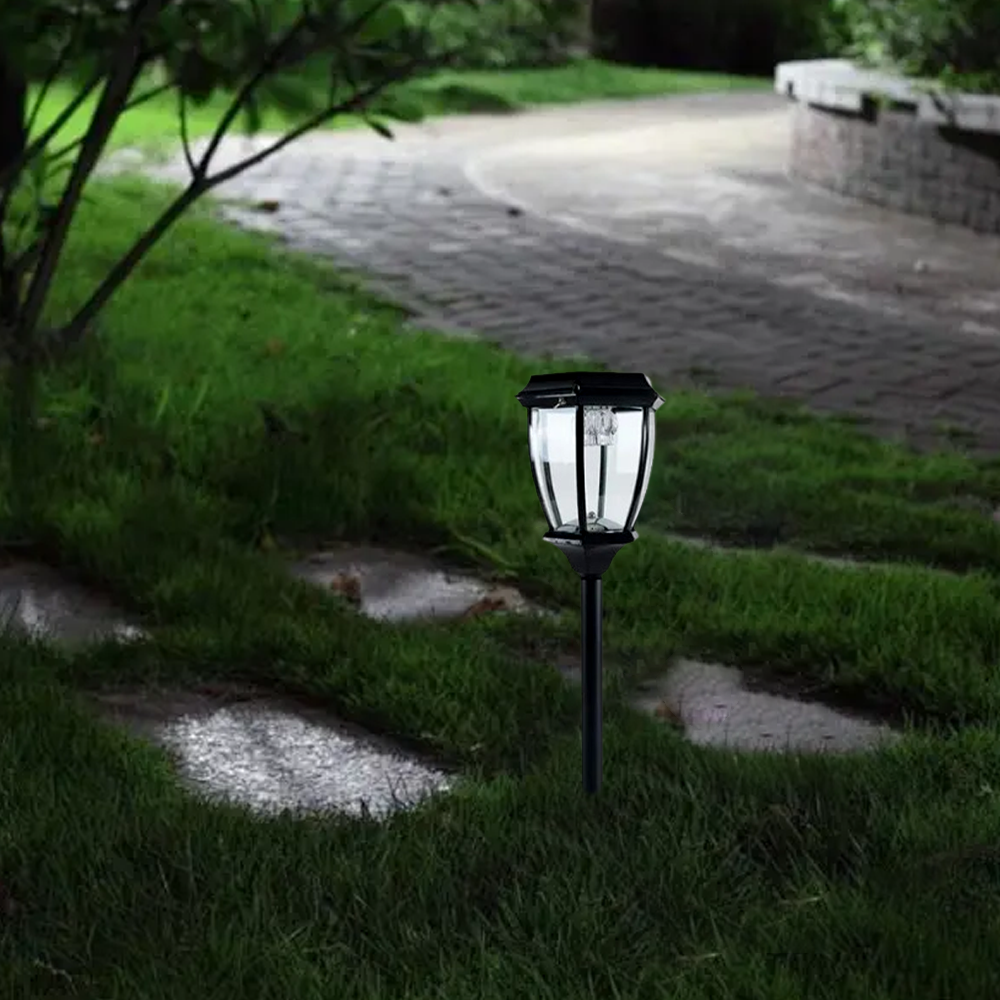 Nordic Metal Bubble Black Outdoor Lamp Garden