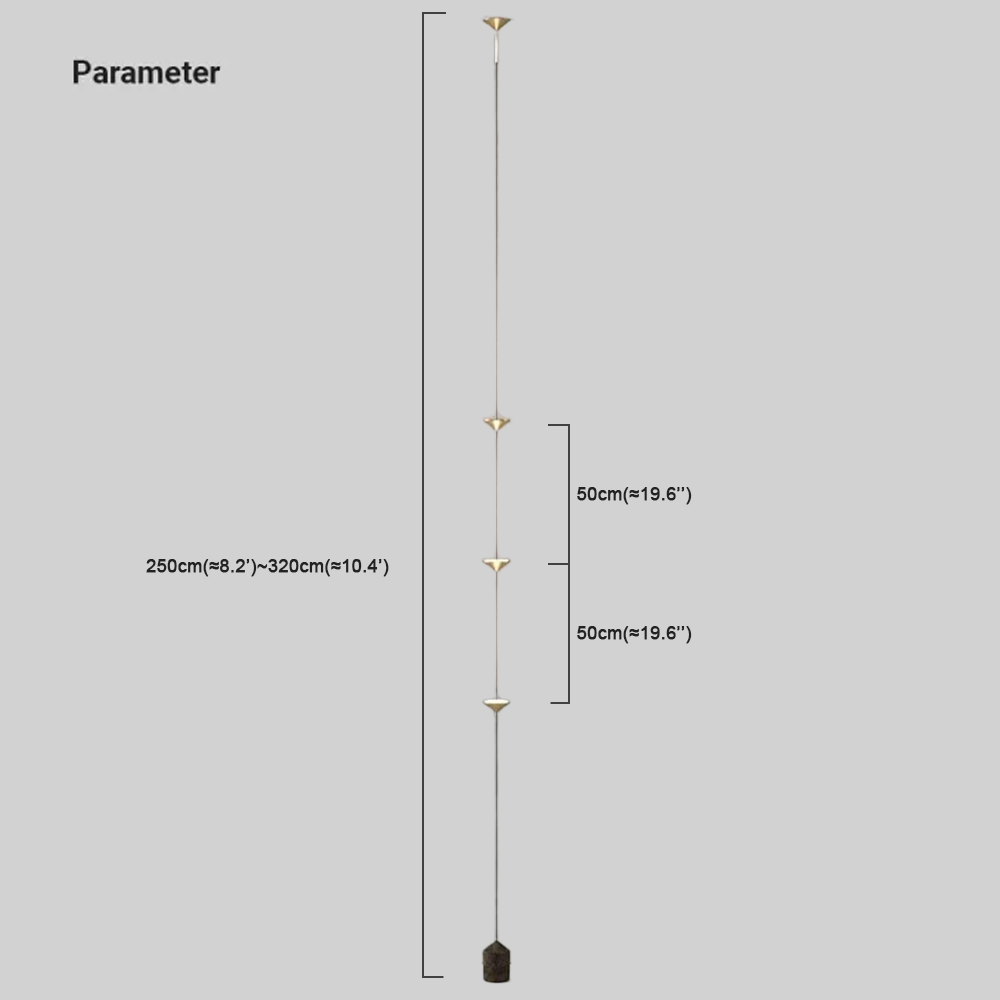 Minimalist Full-Length Floor Lamp Living Room Bedroom