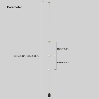 Minimalist Full-Length Floor Lamp Living Room Bedroom