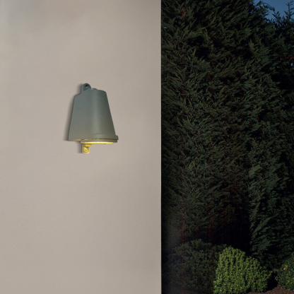 Modern Metal Arched Black Grey Copper Silver Outdoor Wall Lamp Balcony