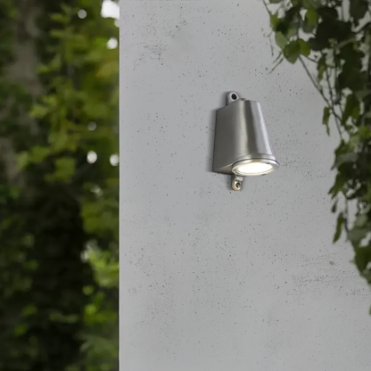 Modern Metal Arched Black Grey Copper Silver Outdoor Wall Lamp Balcony