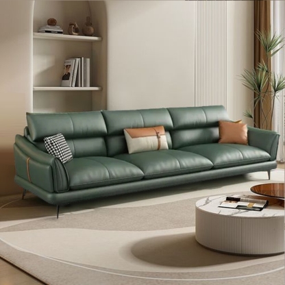 Nordic Riofu Fabric Green Floor Sofa Living Room