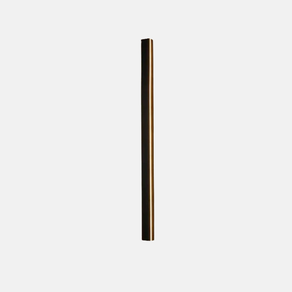 Modern Minimalist Metal Acrylic Linear Black Wall Light Patio