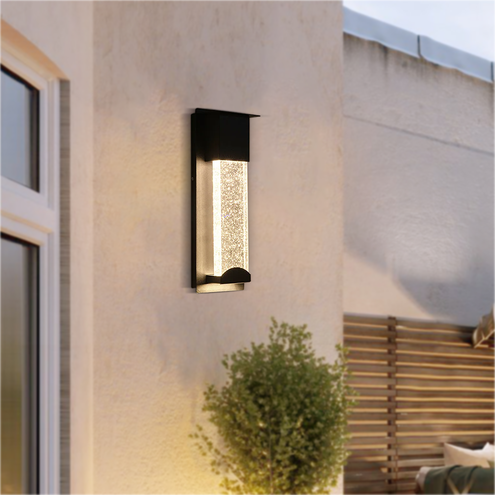 Modern Outdoor Wall Lamp Steady/Sensor Lights Waterproof