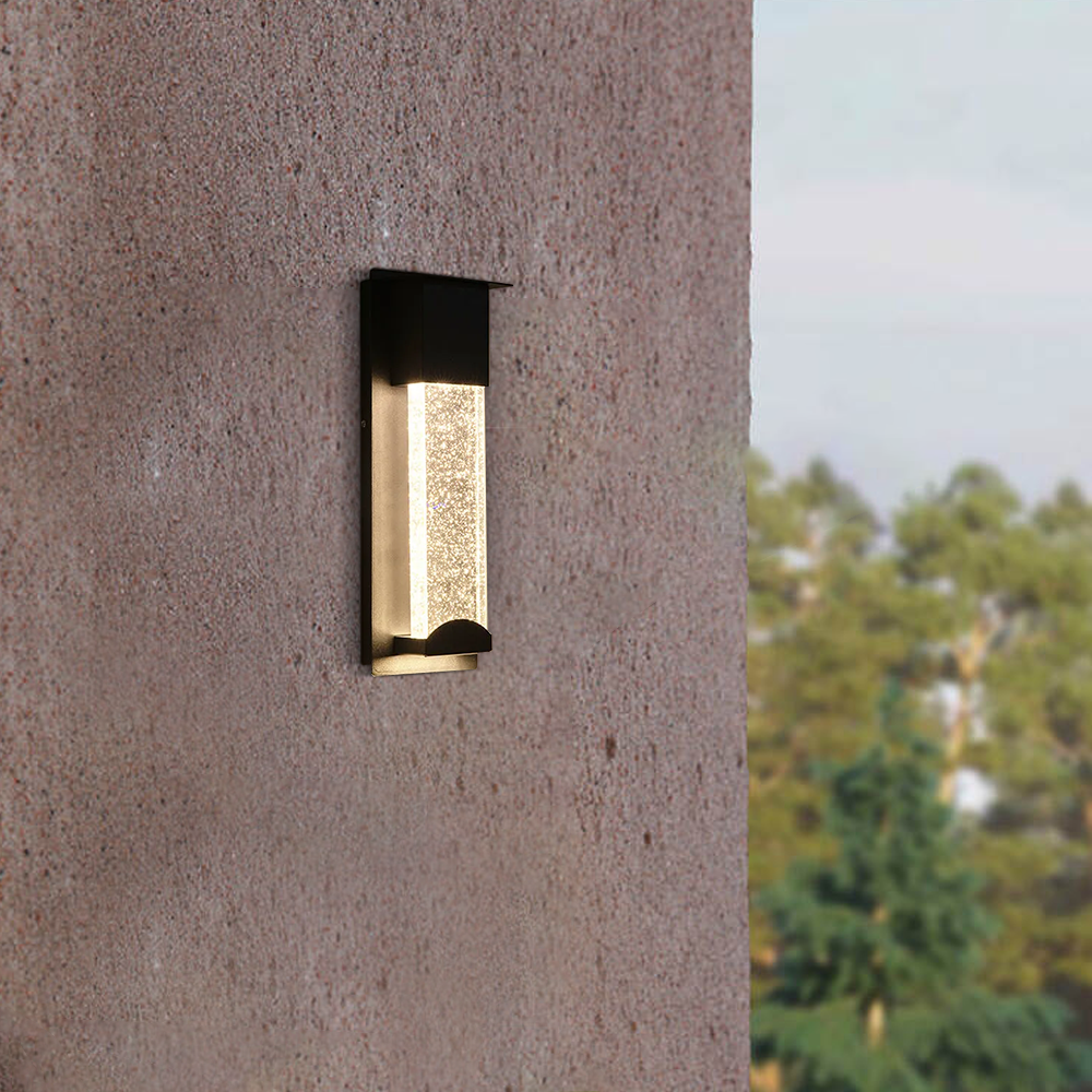 Modern Outdoor Wall Lamp Steady/Sensor Lights Waterproof