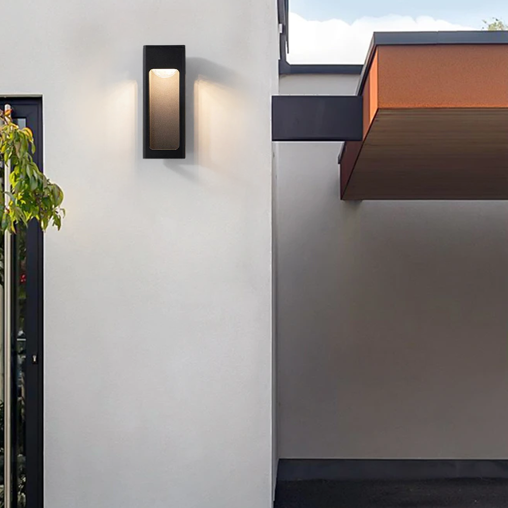 Modern Waterproof Minimalist Geometric Outdoor Wall Light