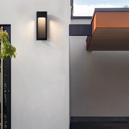 Modern Waterproof Minimalist Geometric Outdoor Wall Light