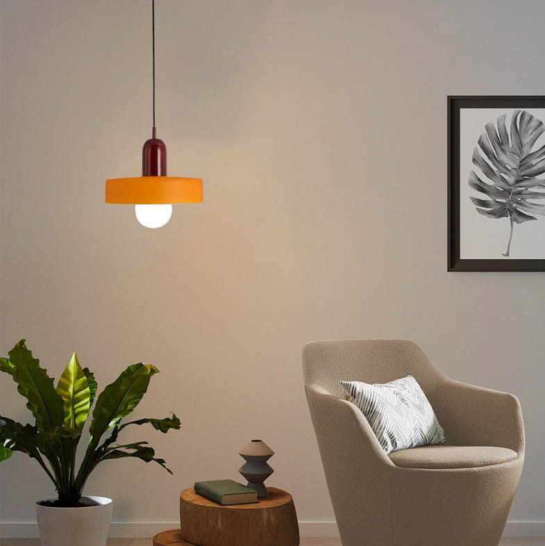 Lglty Morandi LED Pendant Light Glass Multicolor Living Room/Dinning Room