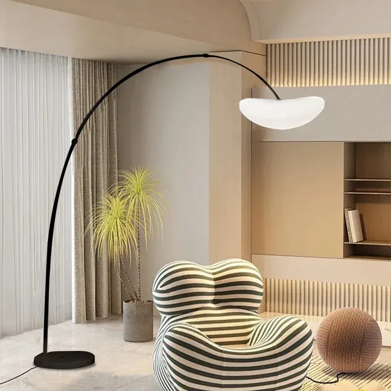 Minimalist Black/White Floor Lamp Living Room/Bedroom