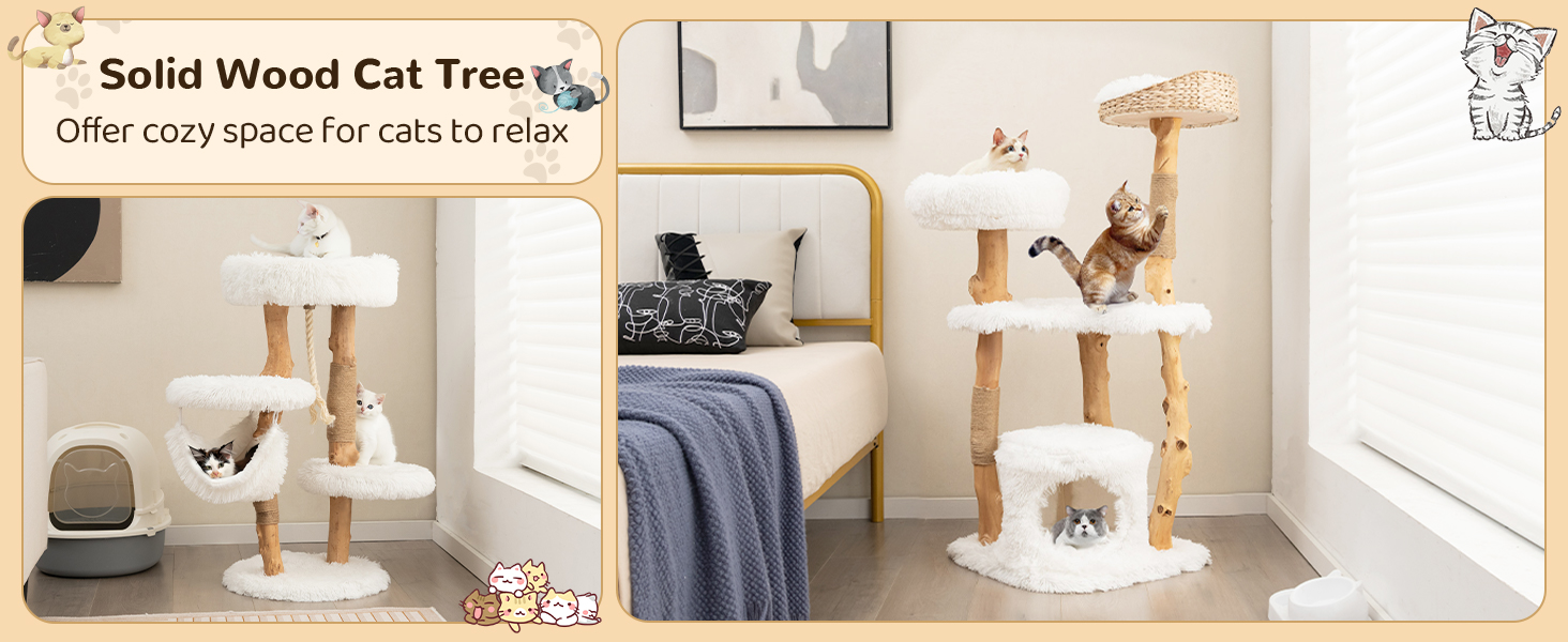 Cat Tree for Indoor Cats