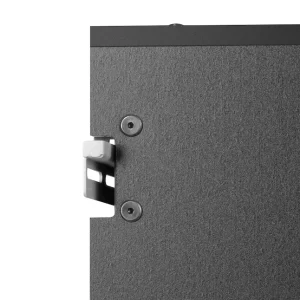 Prepac HangUps 36 in. W x 24 in. H x 16 in. D Upper Storage Cabinet in Black (1-Piece ) BSUW-0708-1