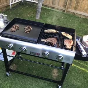 Royal Gourmet 4 - Burner Flat Top Liquid Propane 48000 BTU Gas Grill