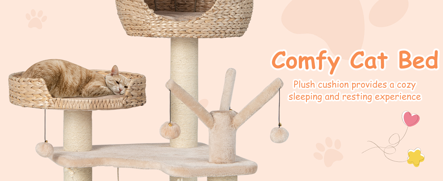 Cat Tree for Indoor Cats