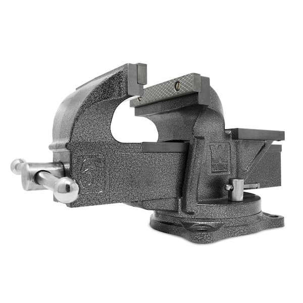 WEN 456BV 6 in. Heavy-Duty Cast Iron Bench Vise with Swivel Base WEN 456BV 6 in. Heavy-Duty Cast Iron Bench Vise with Swivel Base - 1
