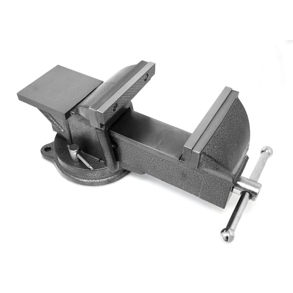 WEN 456BV 6 in. Heavy-Duty Cast Iron Bench Vise with Swivel Base WEN 456BV 6 in. Heavy-Duty Cast Iron Bench Vise with Swivel Base - 2