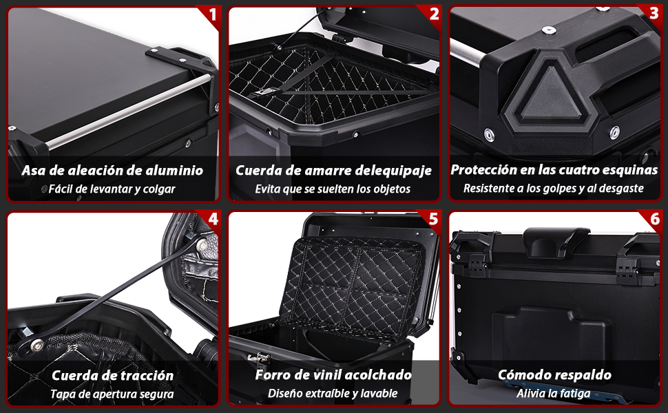 65L GRAN CAPACIDAD ALUMINIO