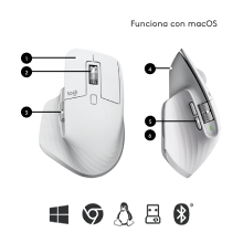 MX Master 3s, MX Master, Mice, Mouse, Inalámbrico, Serie Pro, MAC, Windows