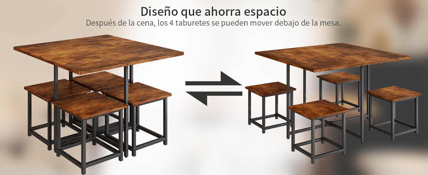 Comedor 4 sillas