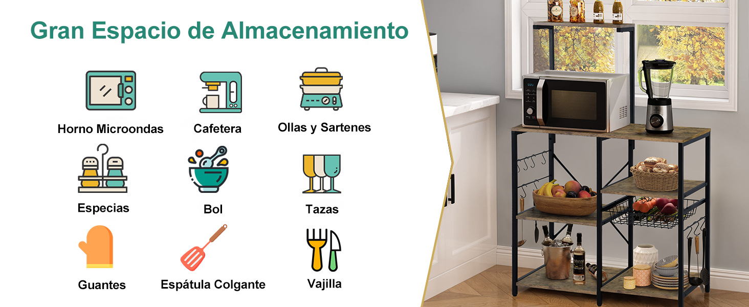 Estantes de Almacenamiento