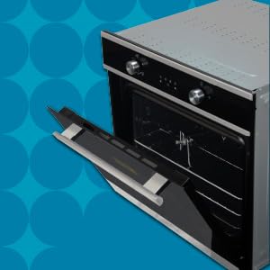 Horno De Gas Empotrable Acero Inoxidable Grill Eléctrico Temporizador | Perillas Para temperatura