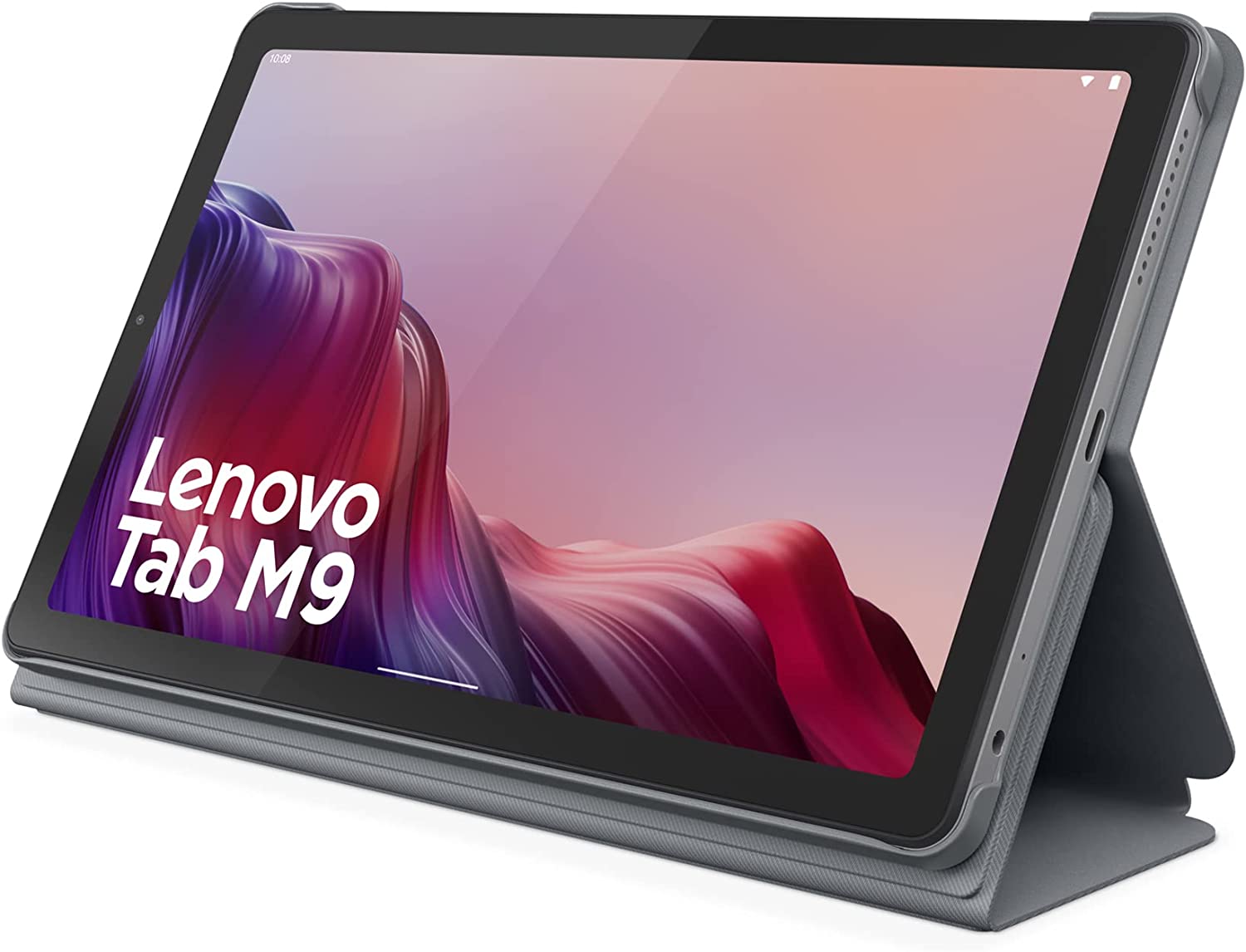 Lenovo Tab M9-2023 - Tablet - Batería de Larga duración - 9" HD - Cámara Frontal de 2MP y Trasera de 8MP - Memoria de 3GB - Almacenamiento de 32GB - Android 12 o Posterior - Funda Folio incluida