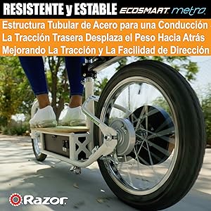 electric scooter sturdy and stable