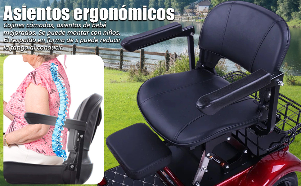 Asientos ergon&oacute;micos