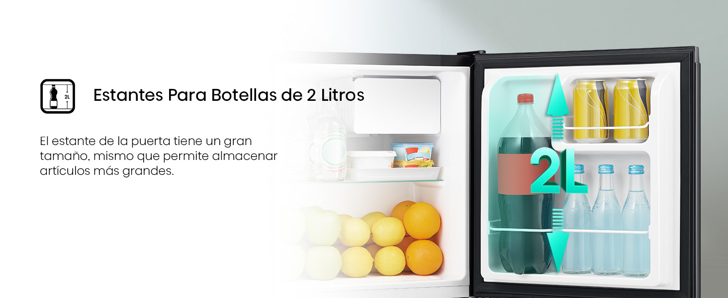 Estantes para botellas de 2 litros