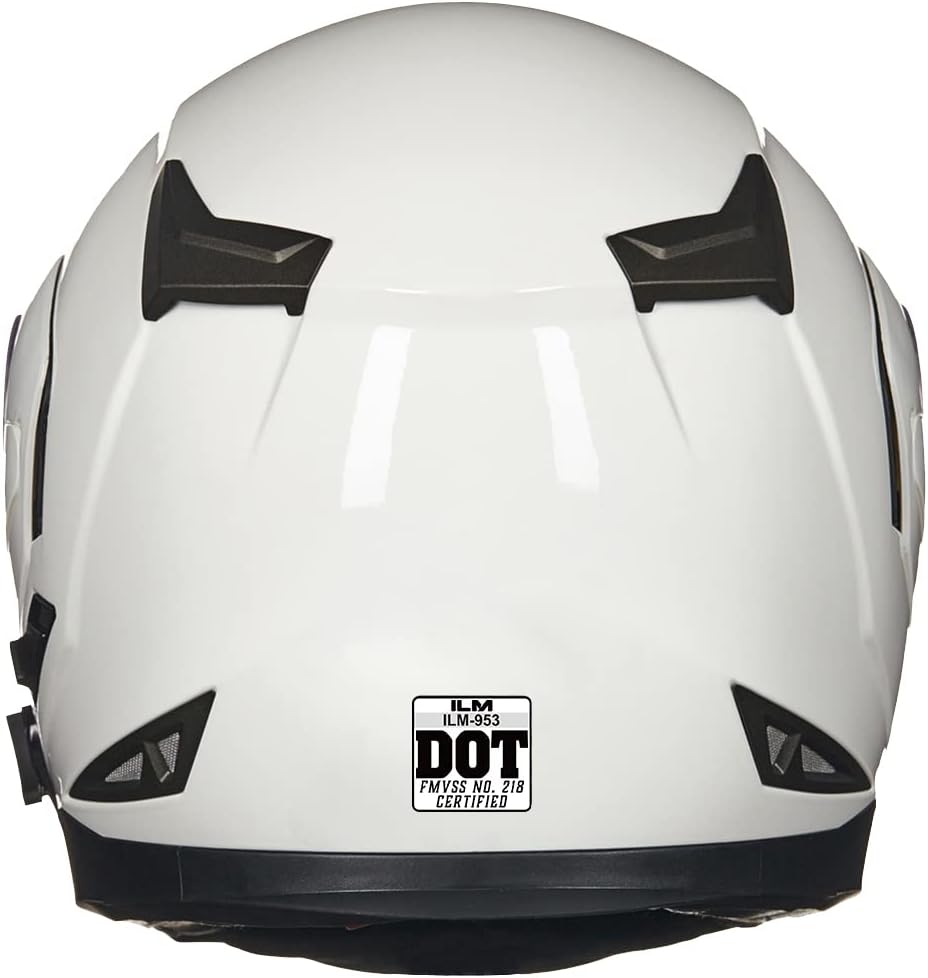 ILM - Casco de Motocicleta Modular Integrado con Bluetooth, con protección Solar para Mp3, Modelo 953/953 Pro！
