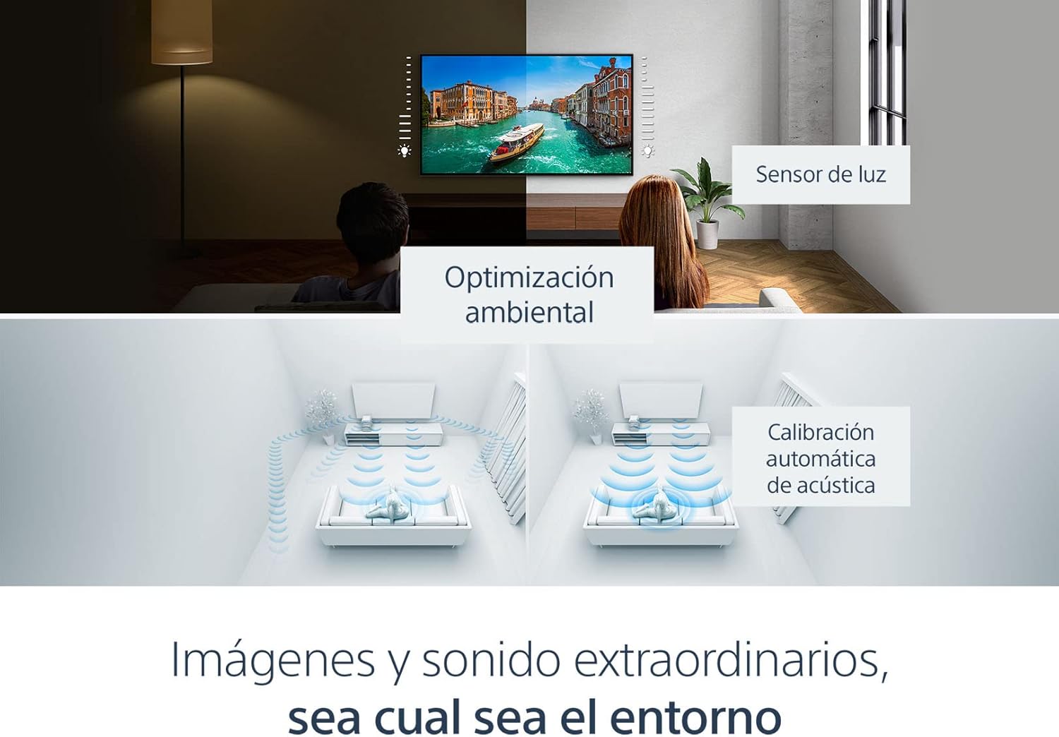 Sony Pantalla X80K 43 Pulgadas KD-43X80K 4K UHD LED Smart Google TV Modelo 2022