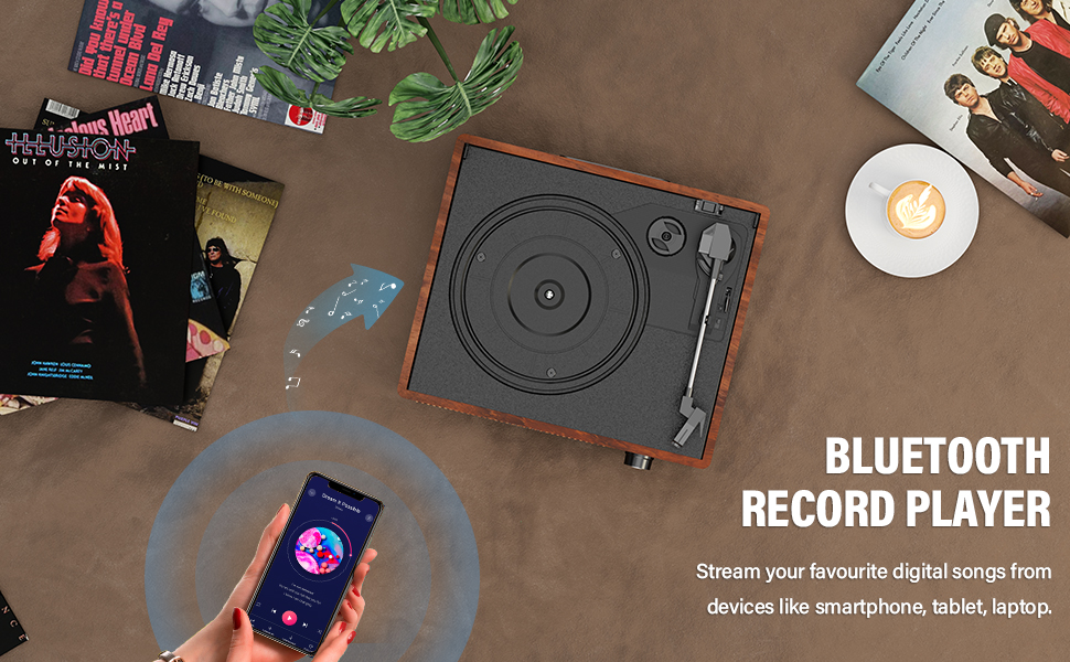 tocadiscos bluetooth